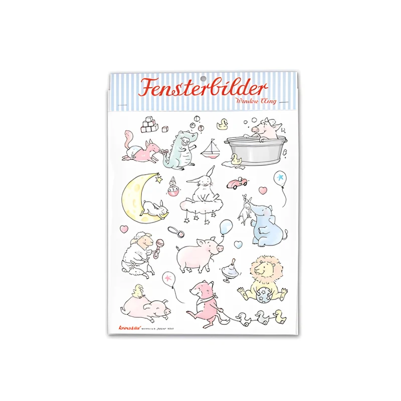 Fensterbilder - Babytiere