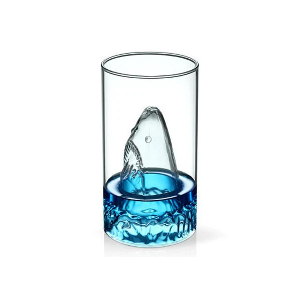 Trinkglas "Hai", 2tlg., Tischaccessoire, Geschirr, Gläserset, Bar- und Party-Zubehör