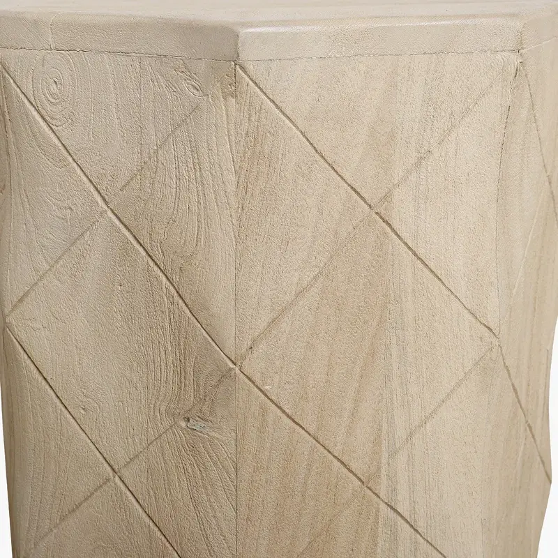 Hocker aus Mangoholz Pacific – Beistelltisch aus Holz
