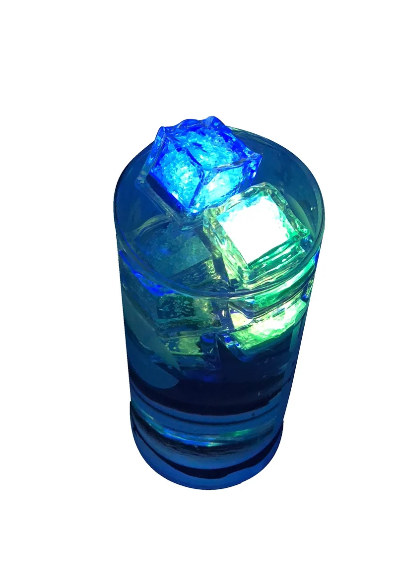 LED Eiswürfel, 4tlg., Party- und Barzubehör, Tisch-Accessoire