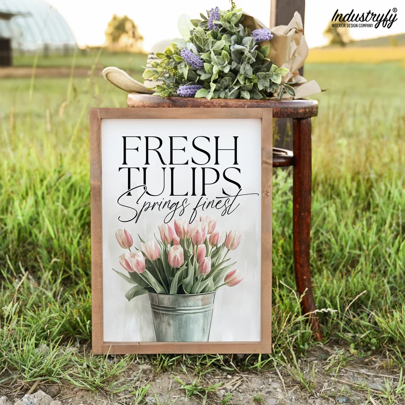 Landhaus Schild | Fresh Tulips No2