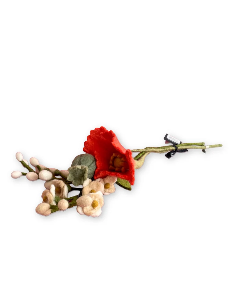 Filzblumenstrauss Bina Bouquet 3 Stück
