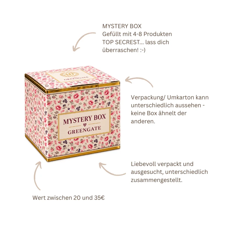 Mystery Box - Nr. 01 - GreenGate "rot"