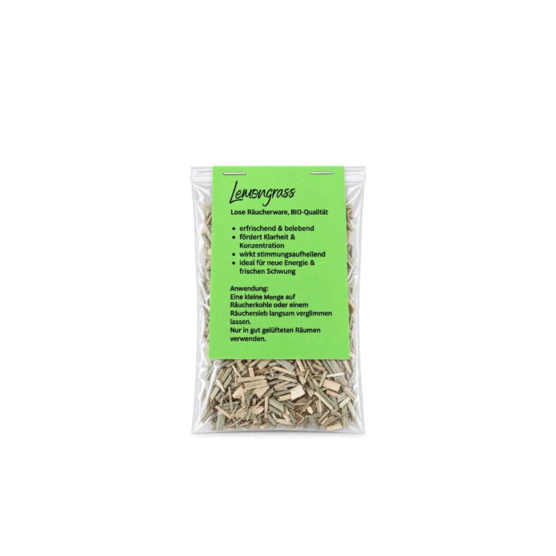 Räucherware - lose - Lemongrass 10g - Klarheit, neue Energie