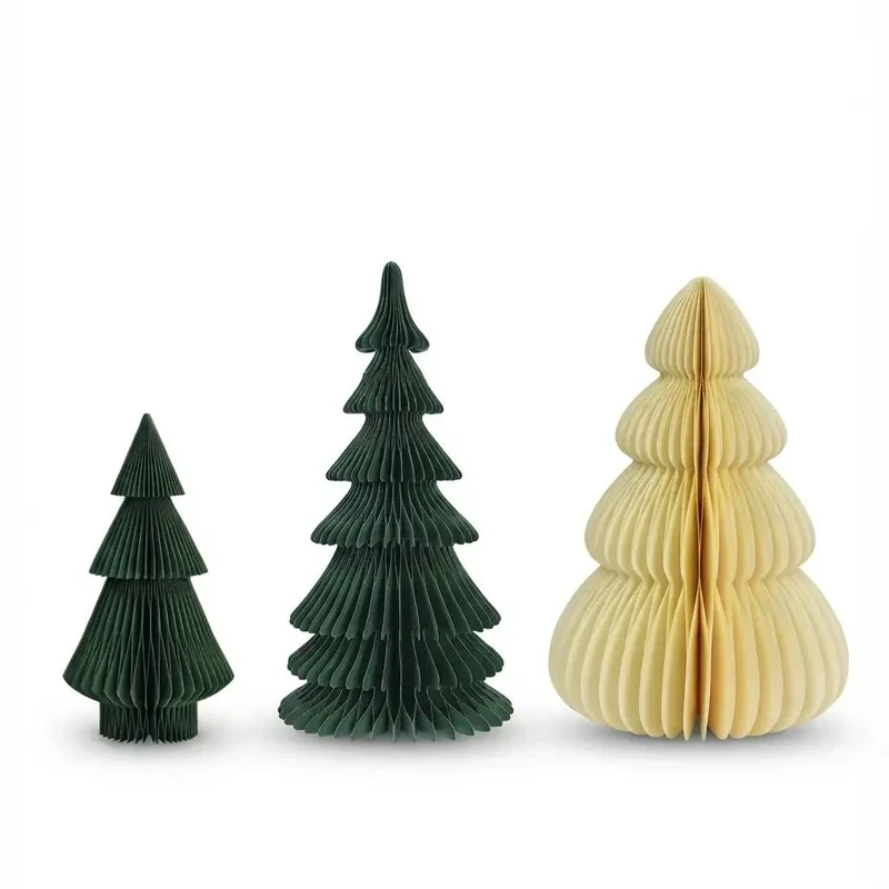 Papier Tannenbaum Tanne | Tischdeko in 5 Farben