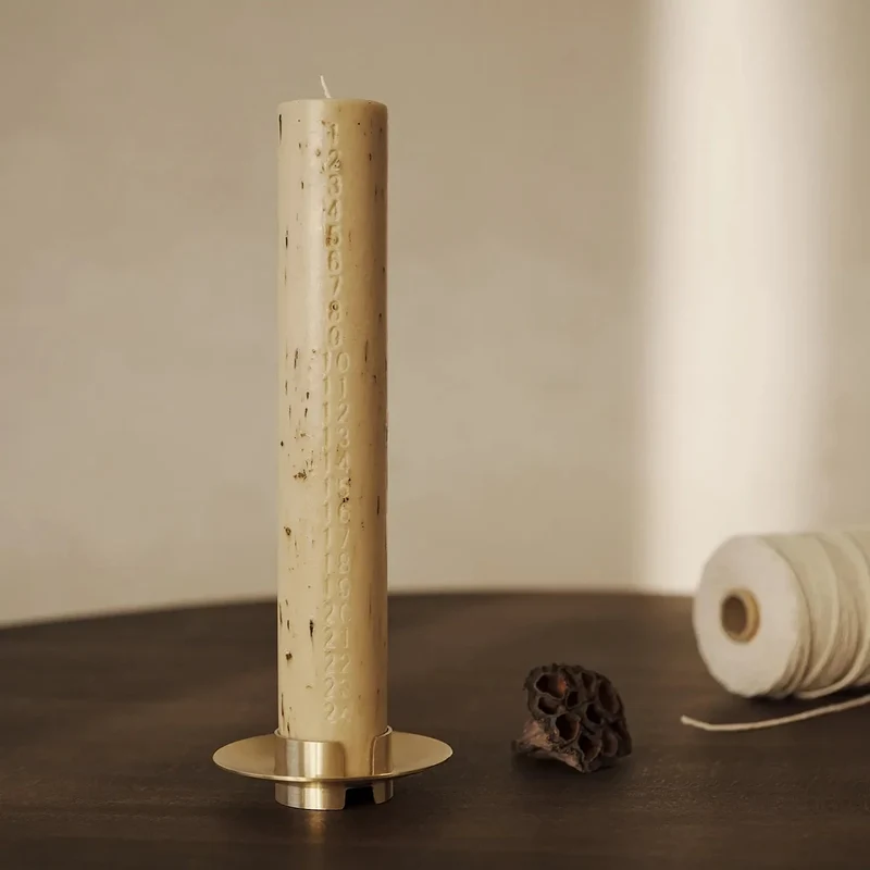 Mura Adventskerze 1–24 Stearin - ferm LIVING