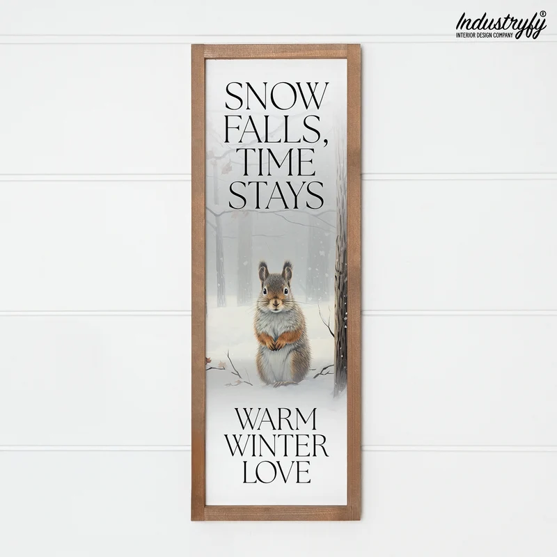 Landhaus Schild | Warm Winter Love