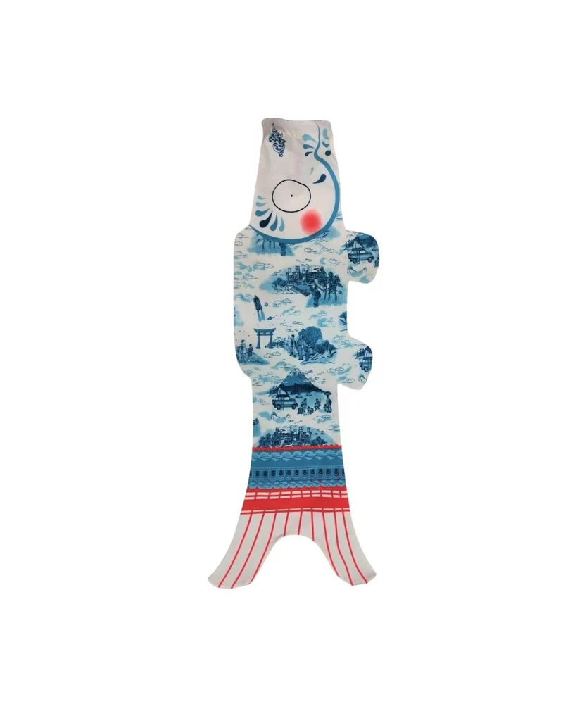 Koinobori Toile De Jouy Windsack 70 cm