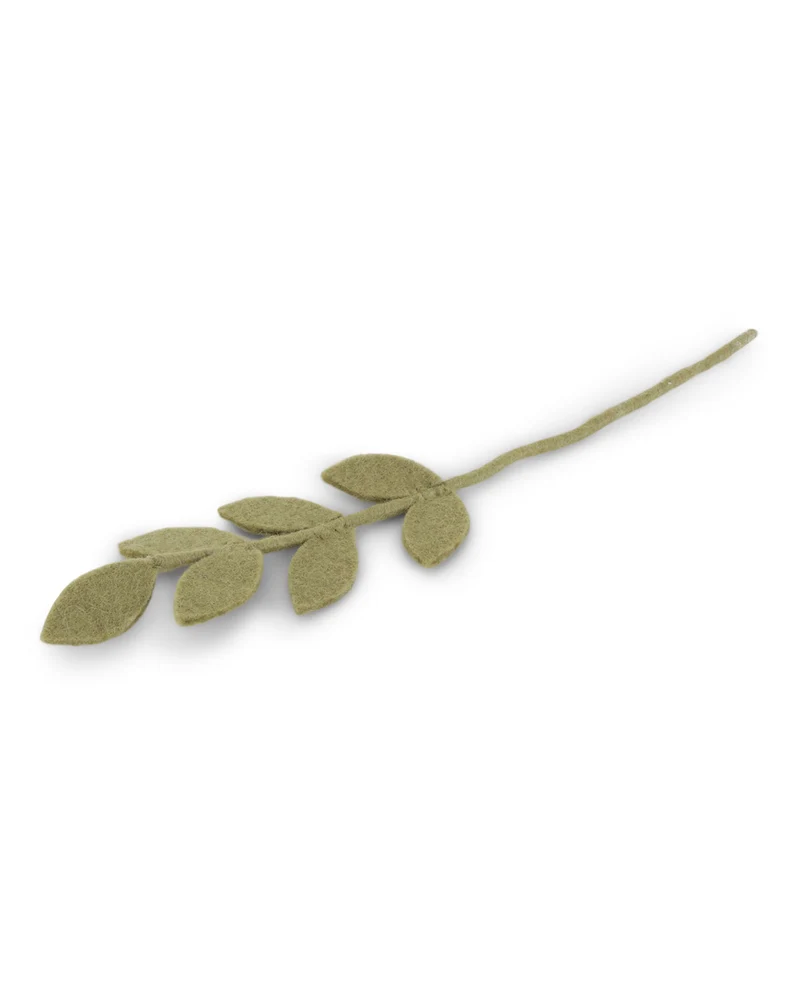 Blattzweig Filzblume 35 cm