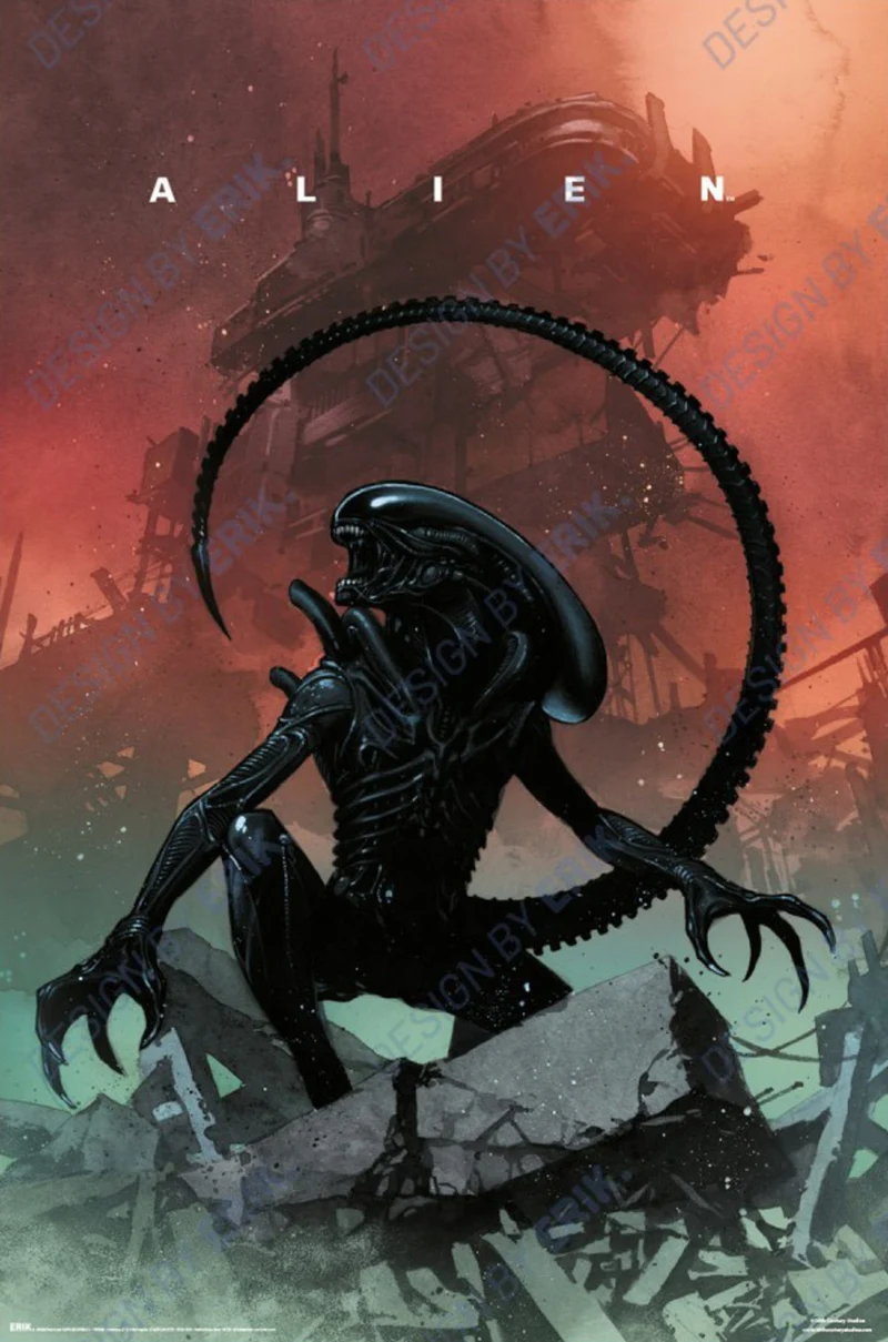 Poster Fox - Alien 61x91,5cm