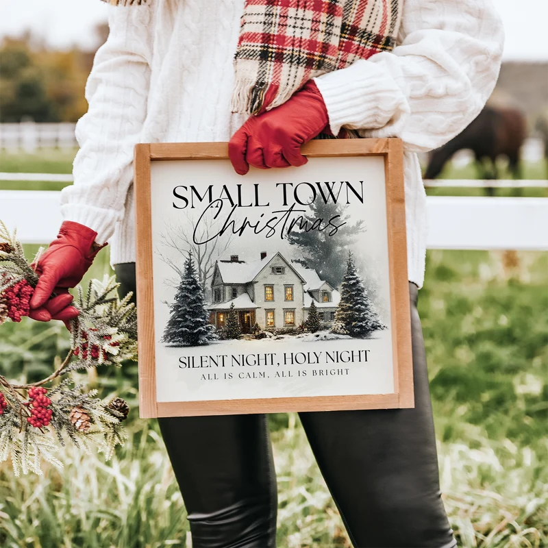 Landhaus Schild | Small Town Christmas No1