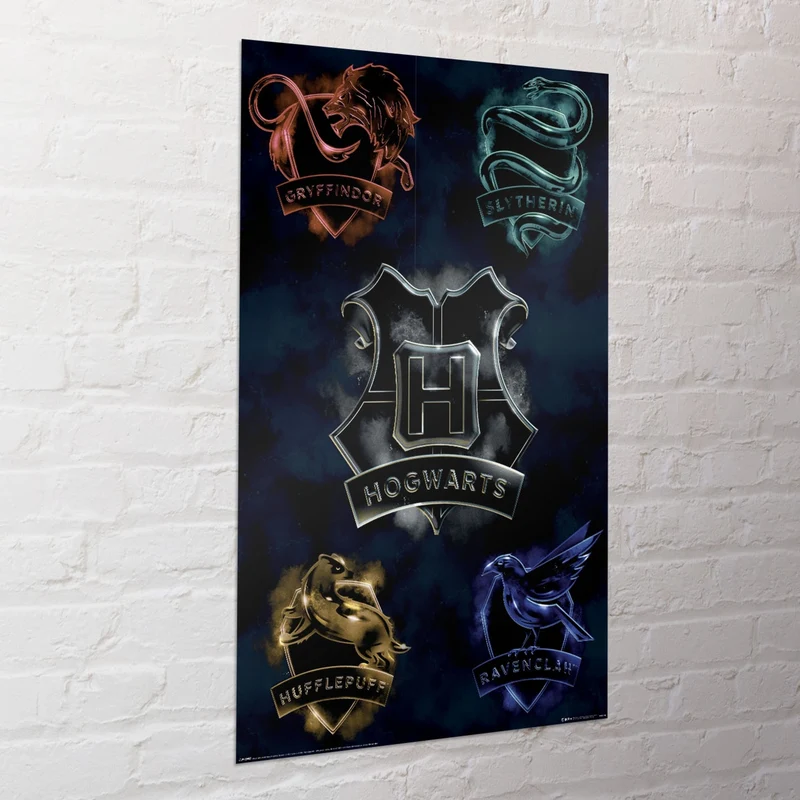 Poster Harry Potter - Houses 61x91,5cm
