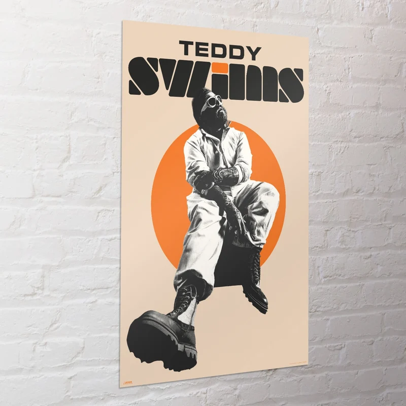 Poster Teddy Swims 61x91,5cm