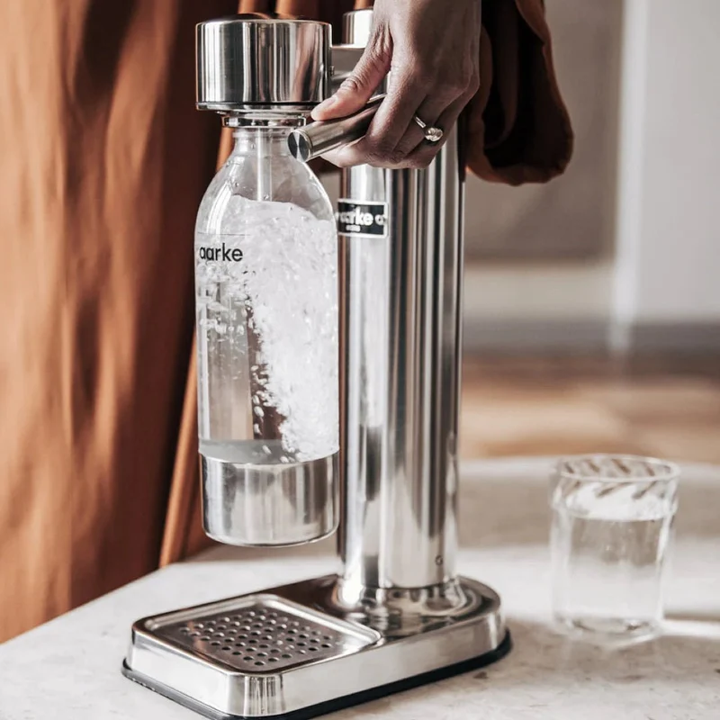 Aarke Carbonator 3 Komplett-Set - Wassersprudler + Flasche + CO2 Zylinder