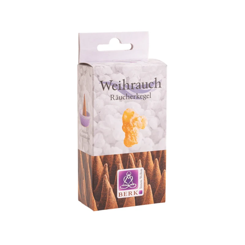Räucherkegel - Weihrauch – 100% natürlich