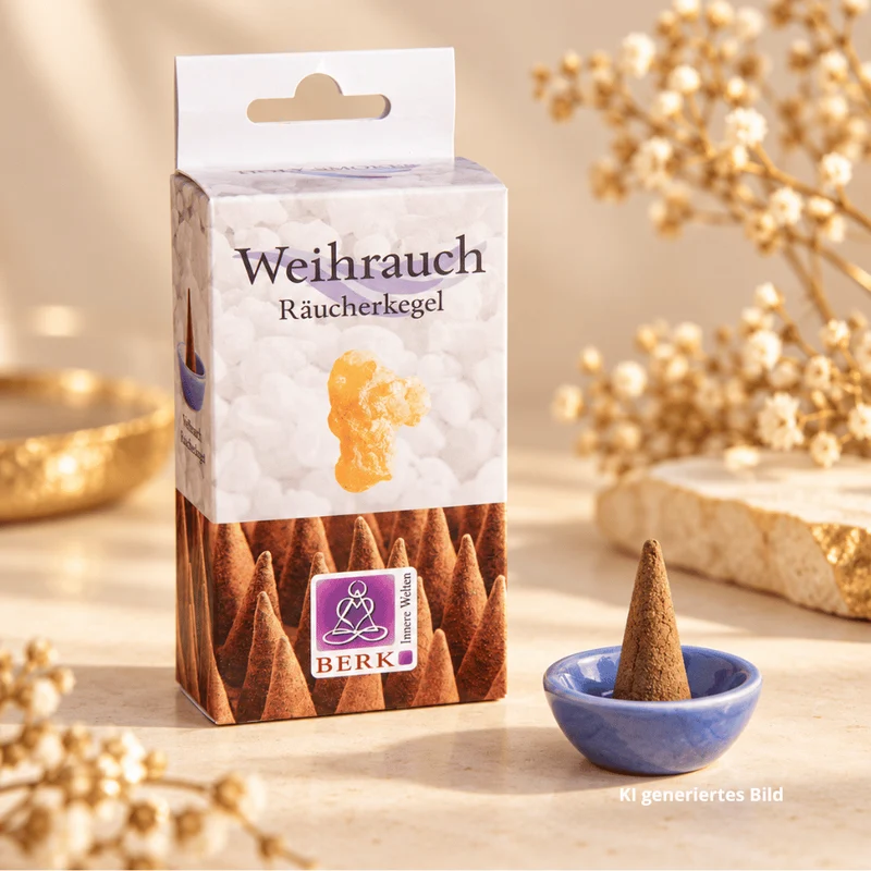 Räucherkegel - Weihrauch – 100% natürlich