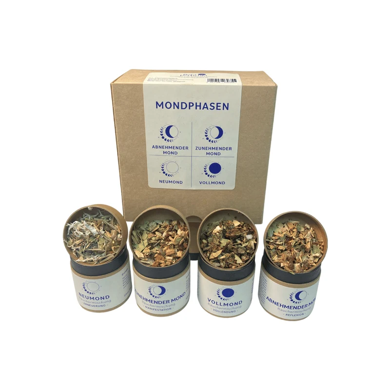 Räuchermischungen - Mondphasen - 4er Set