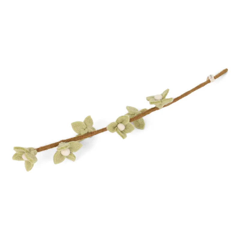 Blüten am Stiel Filzblume 45 cm