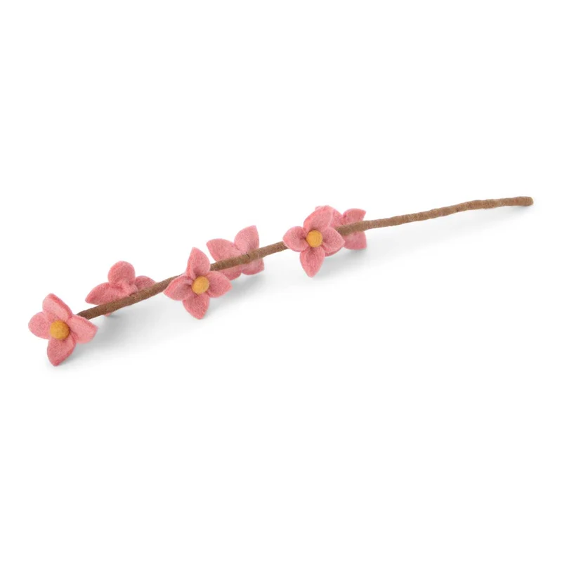 Blüten am Stiel Filzblume 45 cm