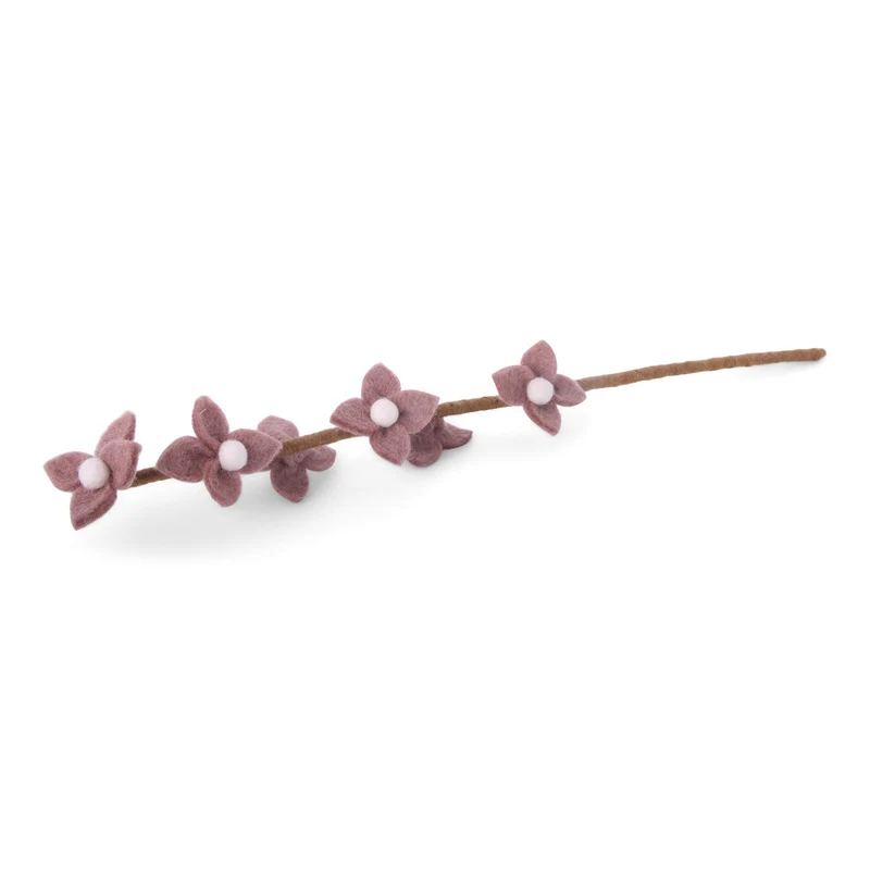 Blüten am Stiel Filzblume 45 cm