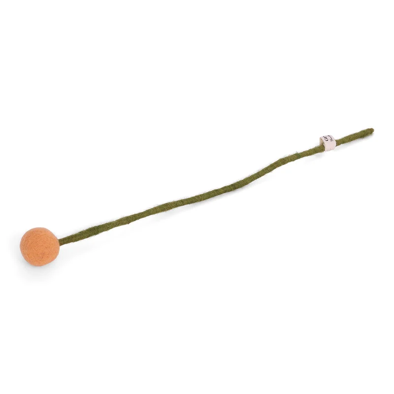 Filzblume Dekoration Rund 2 cm / 30 cm