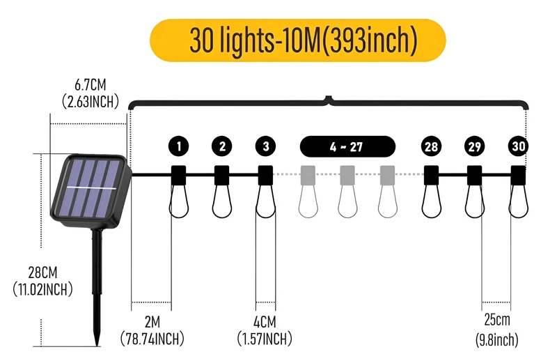 Outdoor Lampe Nordic Kedja