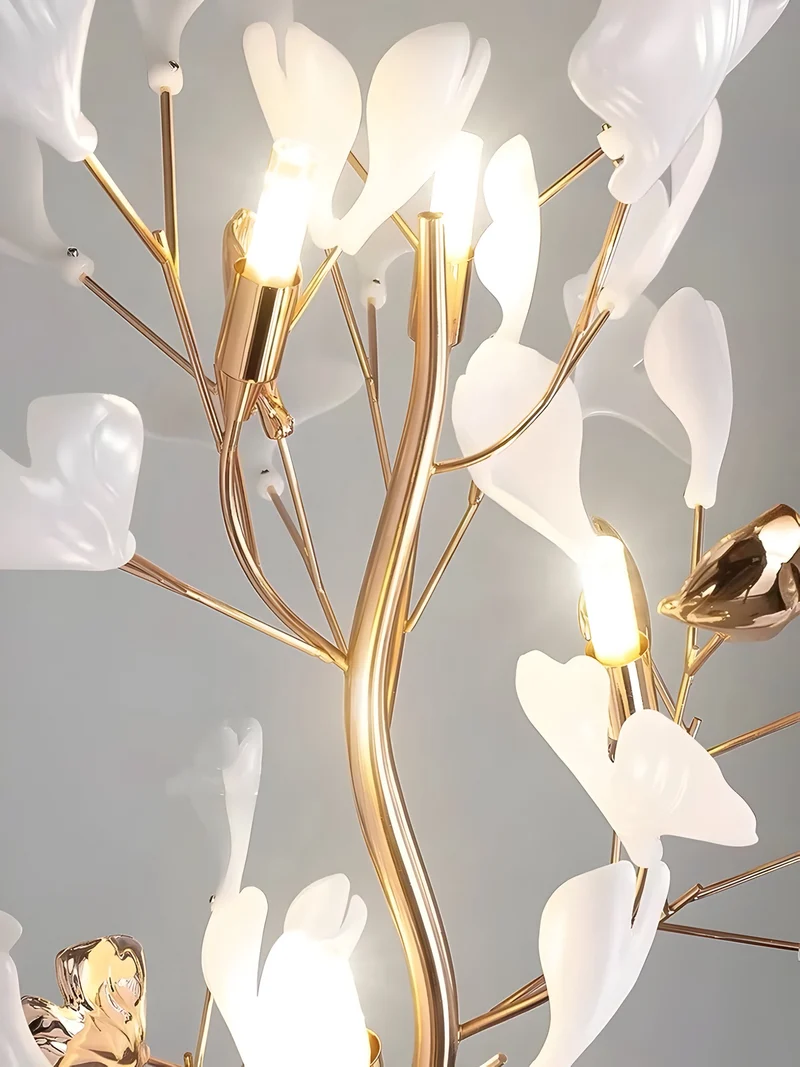 Designer Stehlampe Ginkgo