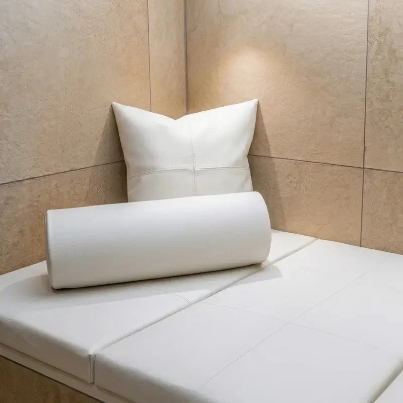 Kunstleder-Kissen 40x40 cm | Comfort Glattleder-Optik