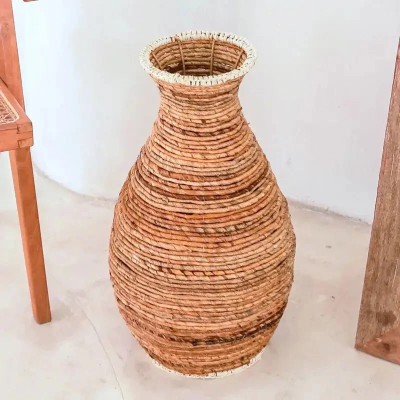 Geflochtene Bodenvase Tumbak