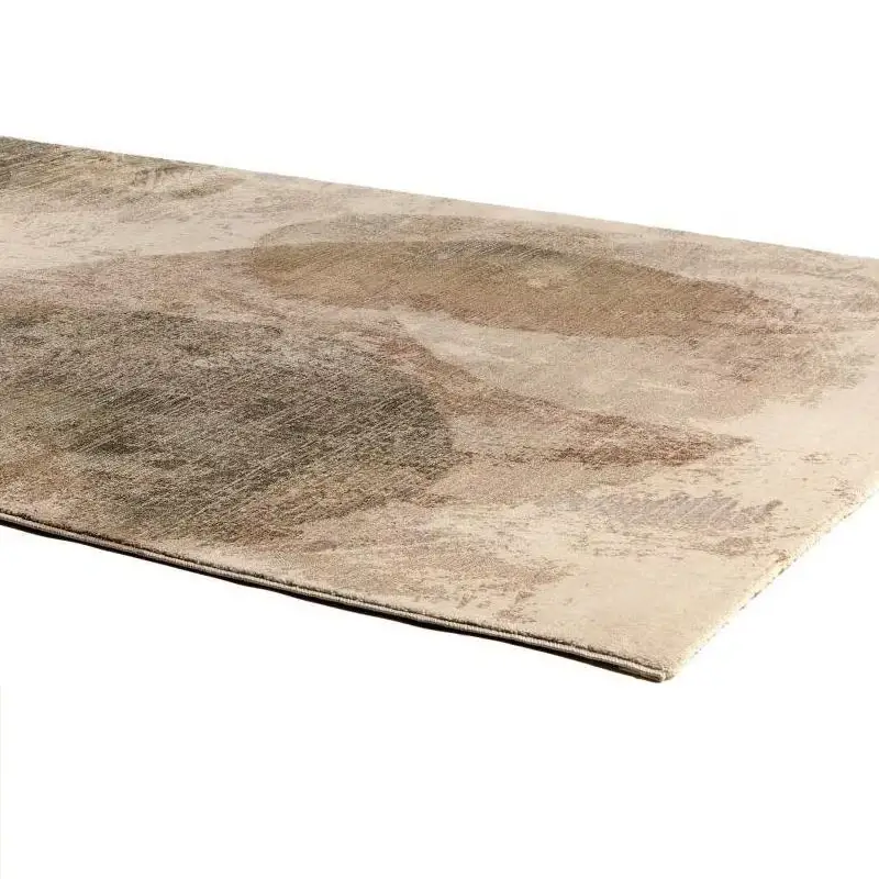 Gemusterter Jacquard Teppich Aloyse | Bronze