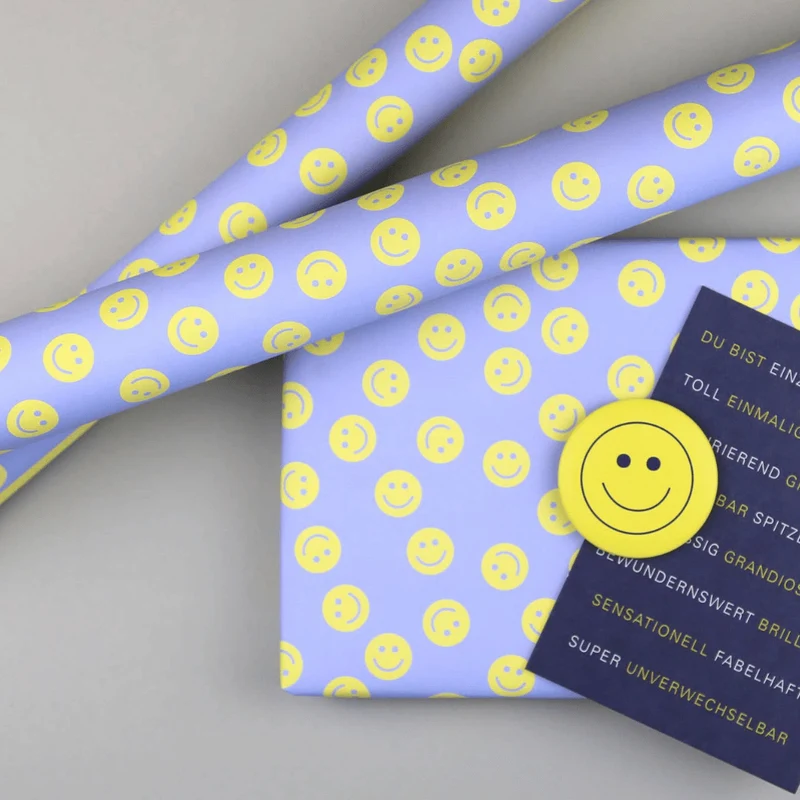 Geschenkpapier - Smiley Leni
