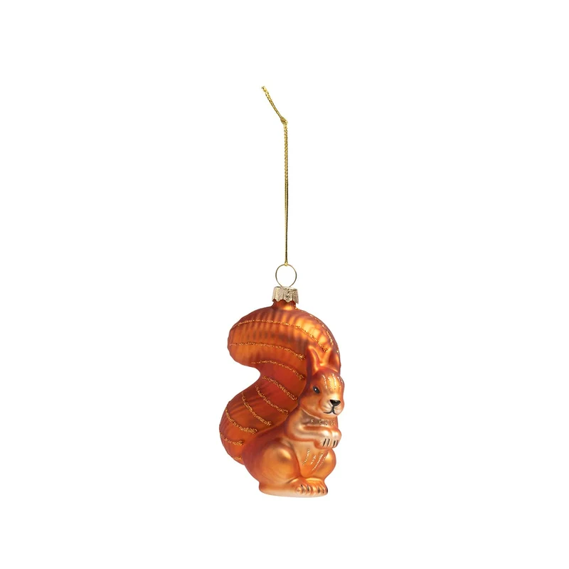 Waldtier Baumschmuck Glas