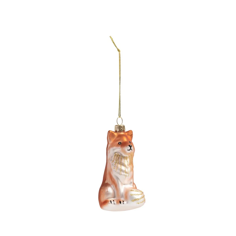 Waldtier Baumschmuck Glas