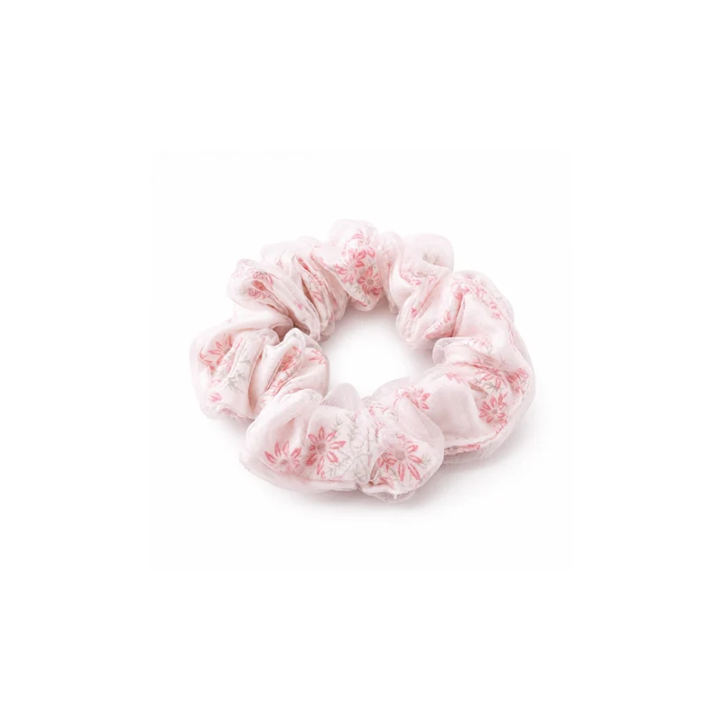 Scrunchie - Organza creme