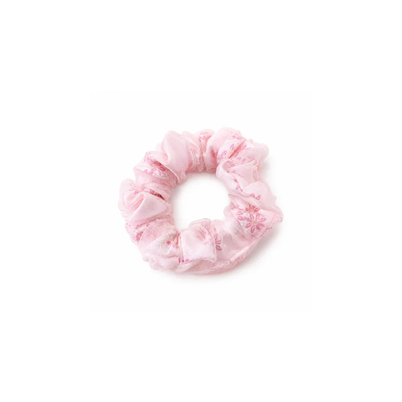 Scrunchie - Organza pink