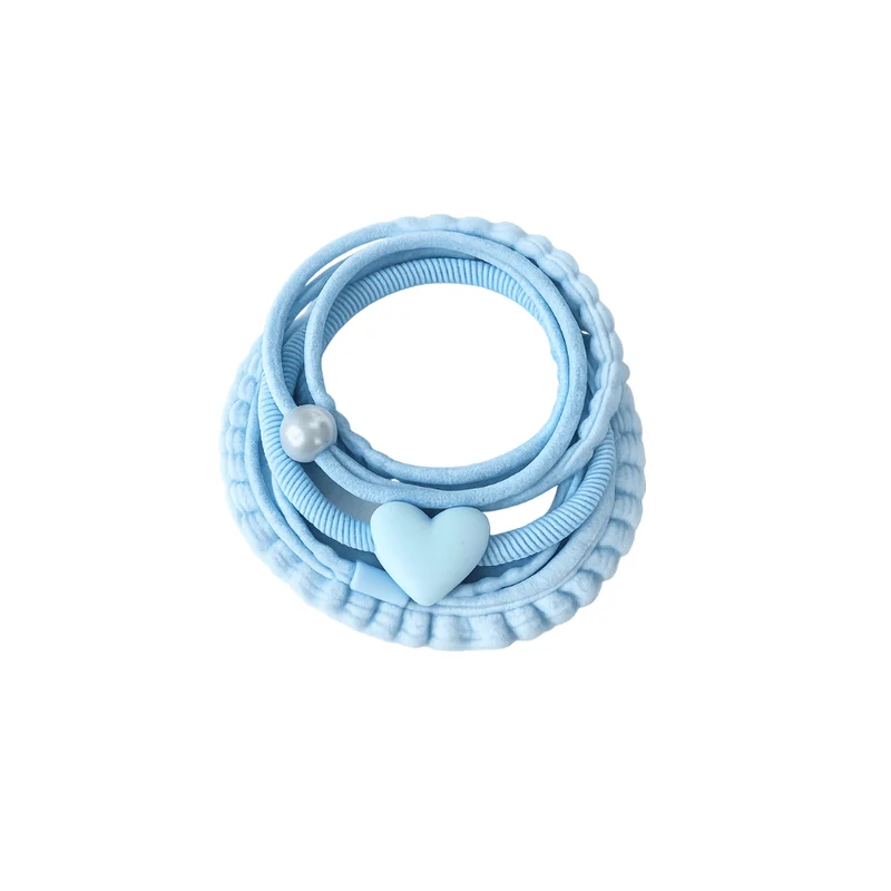 Haargummi Set - pastell - 4er Pack