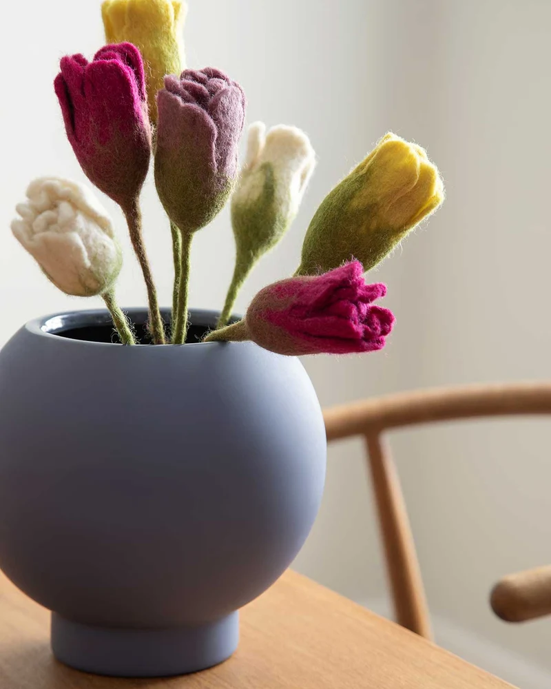 Tulpe Filzblume 40 cm