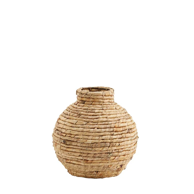 Vase Wasserhyazinte Boho Style Natur 30 cm