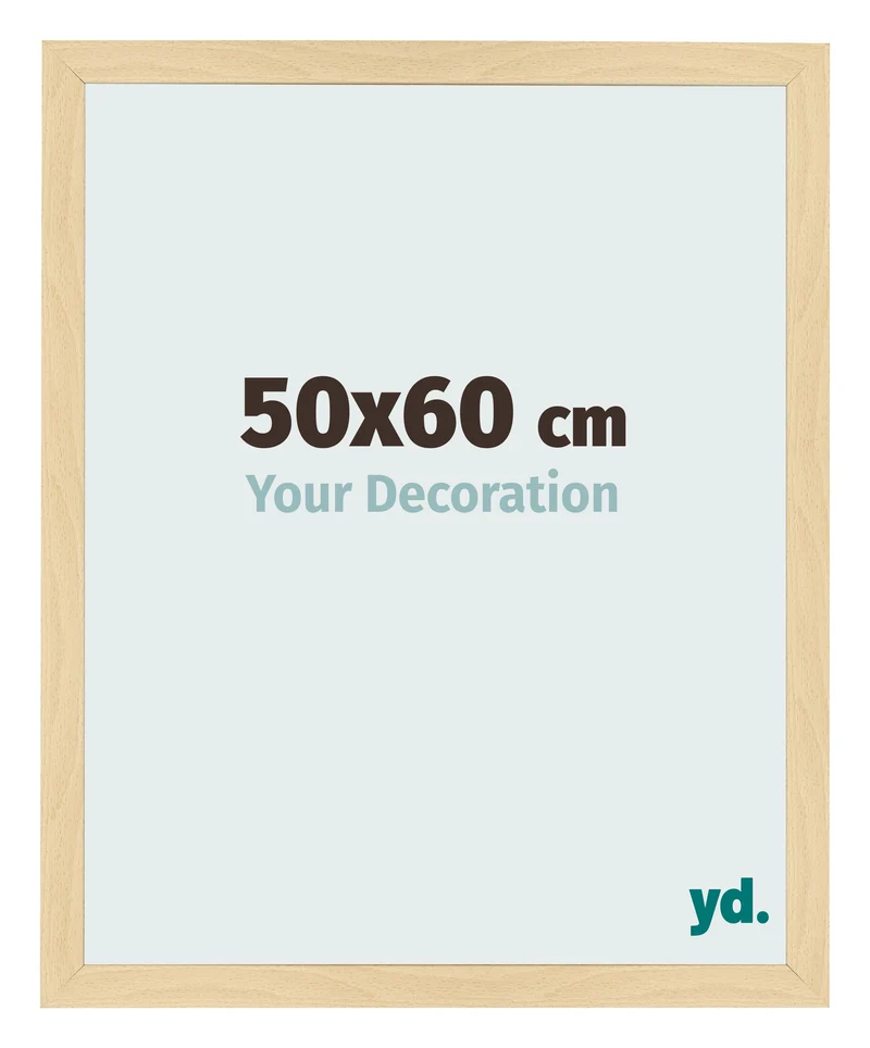 Bilderrahmen 50x60 cm - Buche Dekor - MDF - Bologna