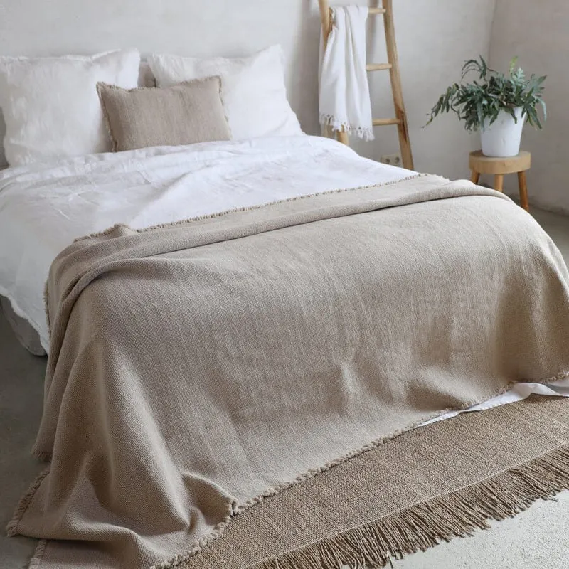 Wohndecke mit Fransenrand Patara
