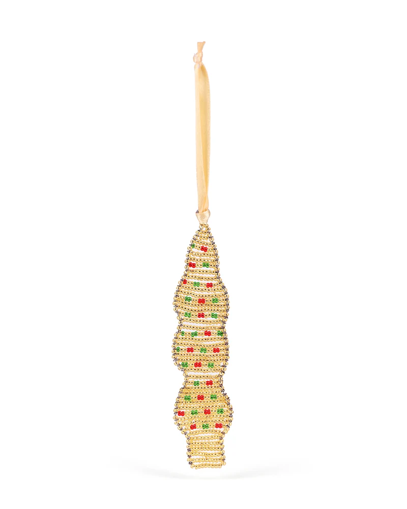 MTI: Handwoven Beaded Tree Decoration
