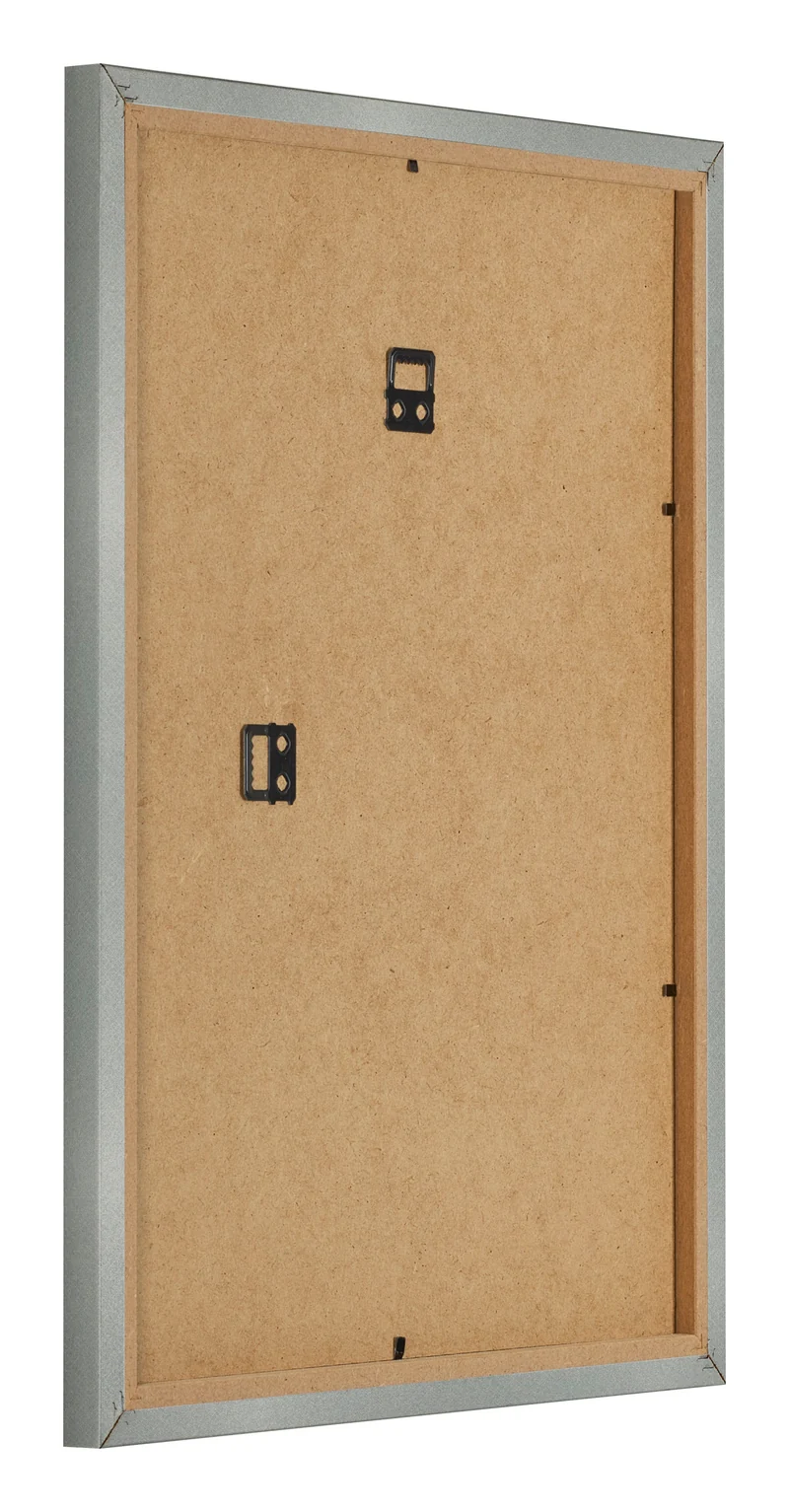 Bilderrahmen 36x48 cm - Aluminium Gebürstet - MDF - Bologna