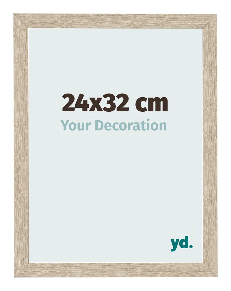 Bilderrahmen 24x32 cm - Sonoma Eiche - MDF - Bologna