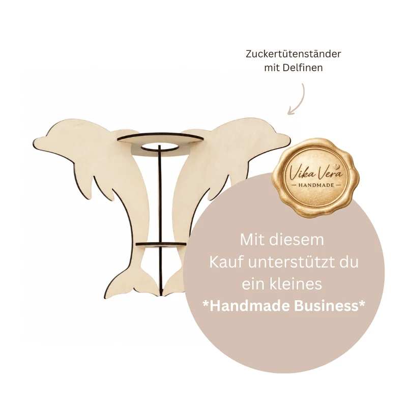 Schultütenständer - Delfin