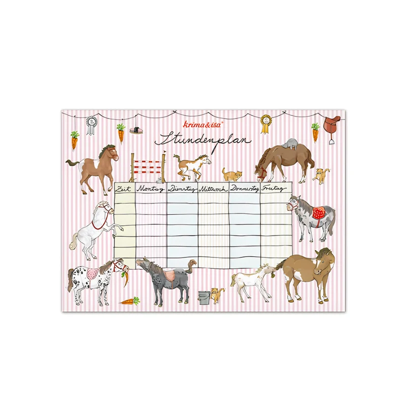 Stundenplan - Pony