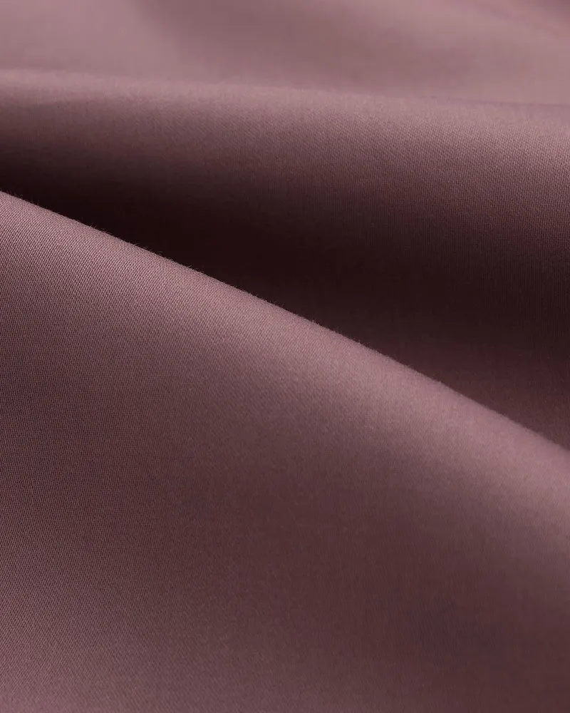 Satin-Bettwäsche Oufeiro [Dunkles Taupe]