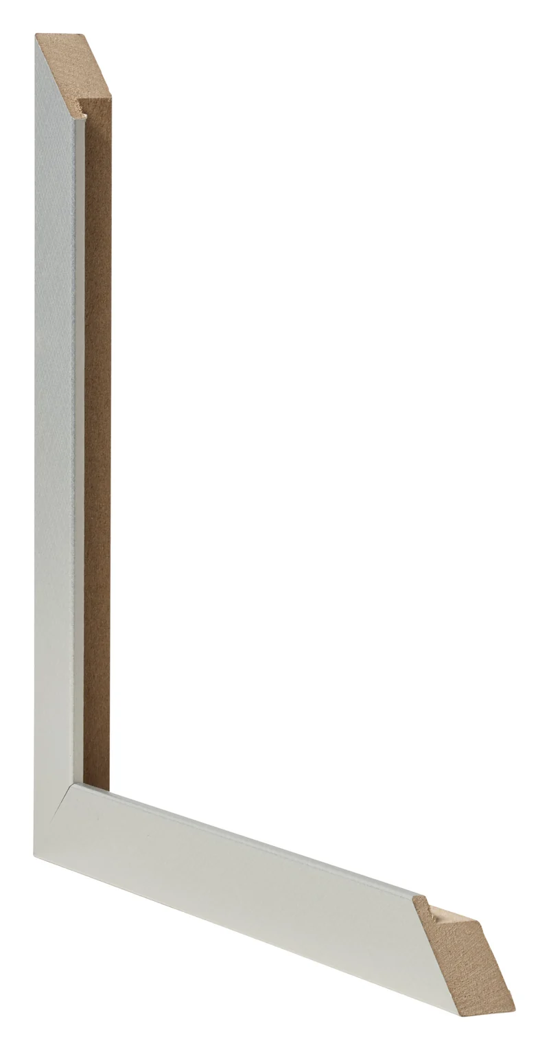 Bilderrahmen 49x68 cm - Aluminium Gebürstet - MDF - Bologna