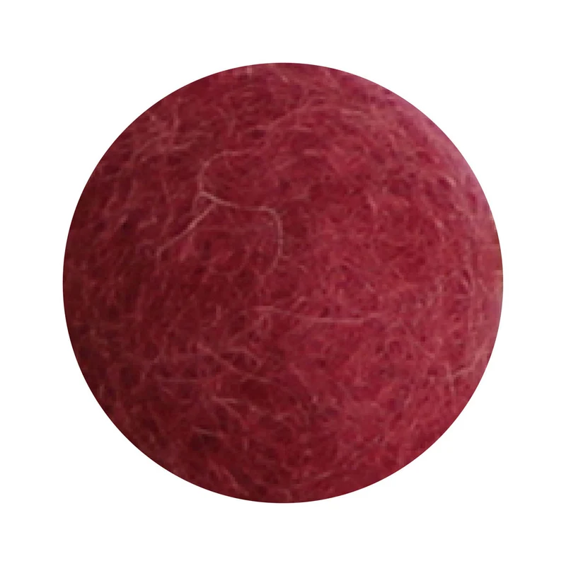 Filzblume Dekoration Rund 3 cm / 30 cm