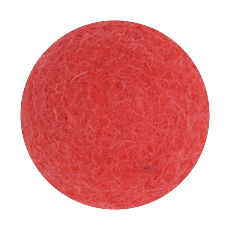 Filzblume Dekoration Rund 3 cm / 30 cm