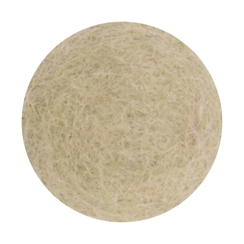 Filzblume Dekoration Rund 3 cm / 30 cm